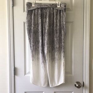 Flowy ankle length pants